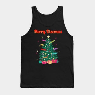 Christmas - Merry Discmas, Disc Golf Christmas,Family Matching T-shirt, Pjama Tank Top